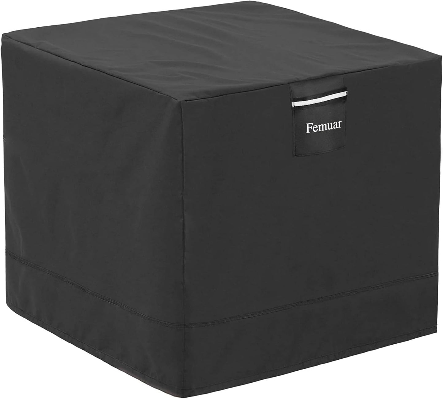 Cubierta hoguera cuadrada 32" impermeable negro