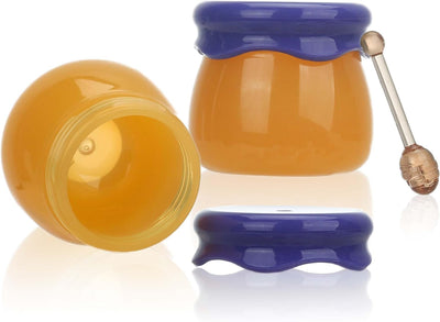 20 Pzas Tarros Plástico 0.21oz para Crema Aceite Labios