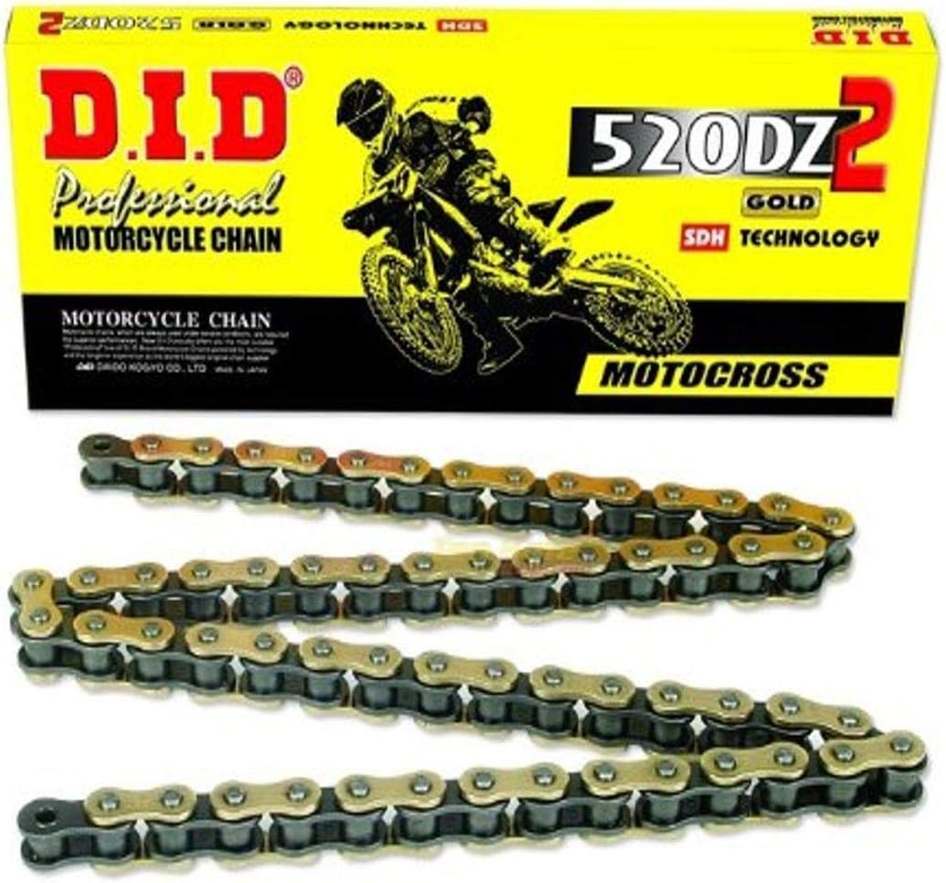 Cadena dorada DZ2 112 eslabones sin anillo