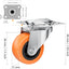 Ruedas giratorias 1.5" para muebles 100lbs