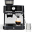 Máquina Espresso Acero Inox 20 Bar Molinillo Espumador Leche