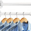 Perchero pared 2pzas 14" hierro fundido blanco