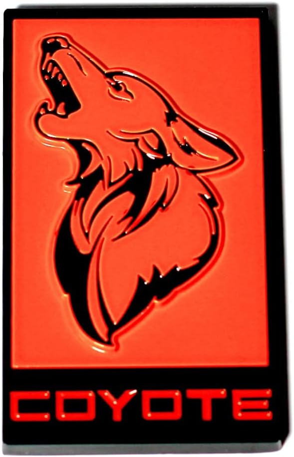 Insignia Coyote Estilo GT350 Naranja