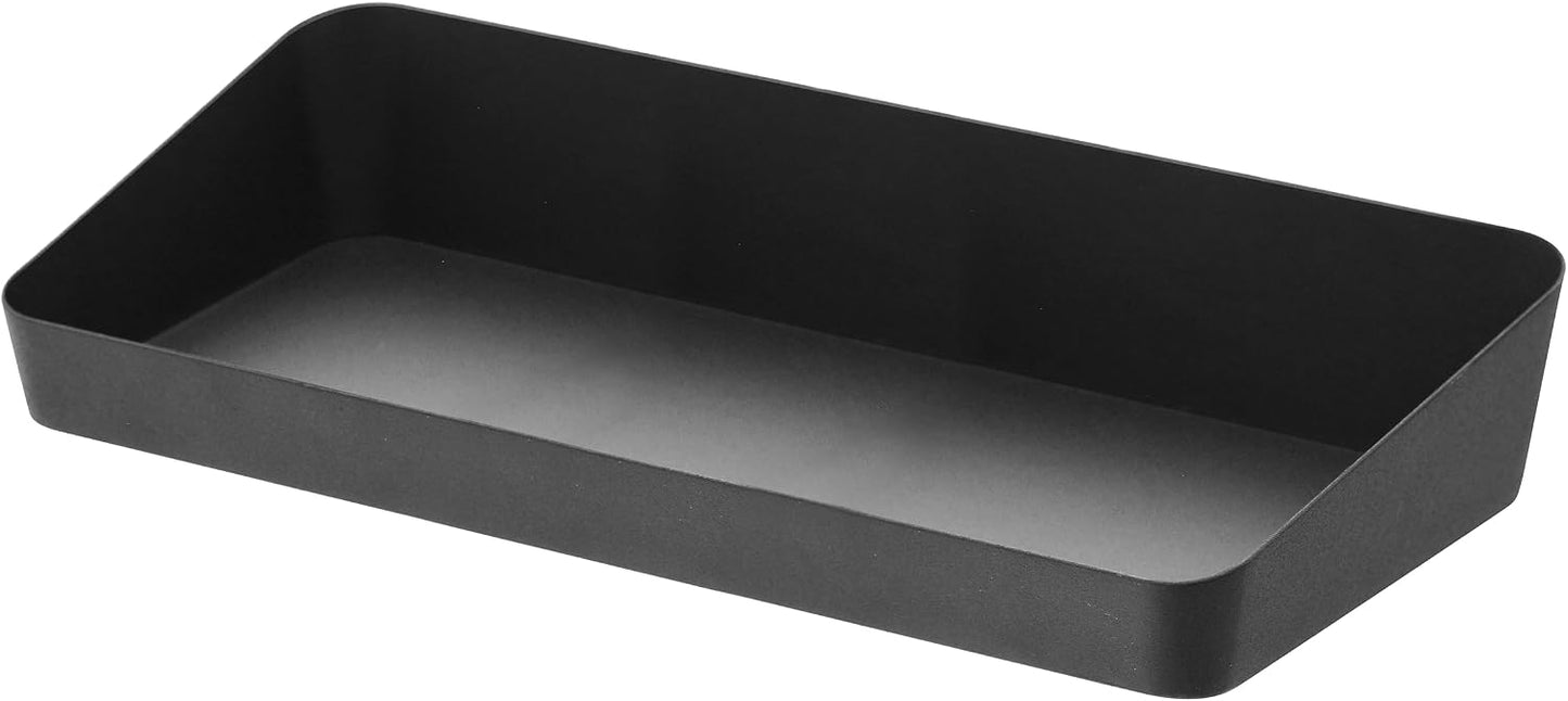 Bandeja tocador acero 5.25x11.75" ahorrar espacio