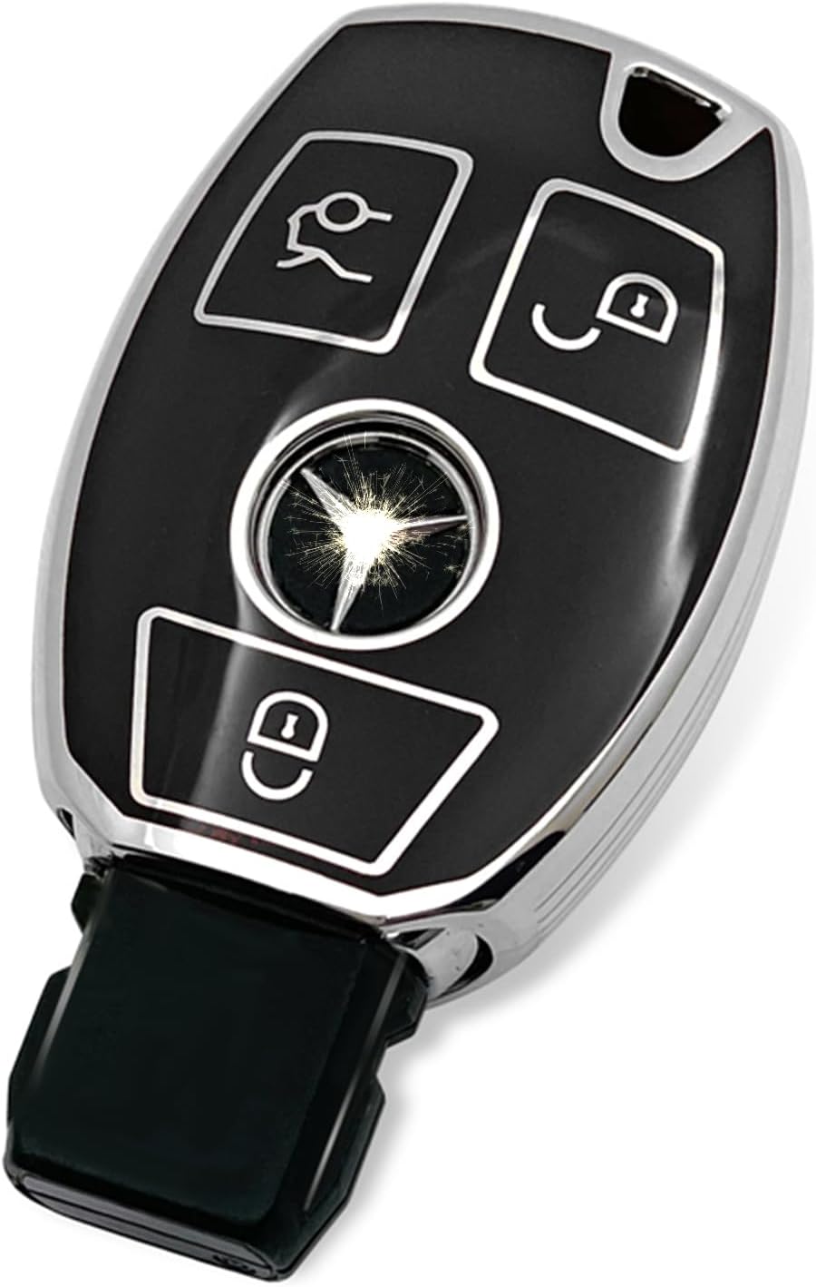 Funda TPU suave para llave Mercedes Benz tipo A