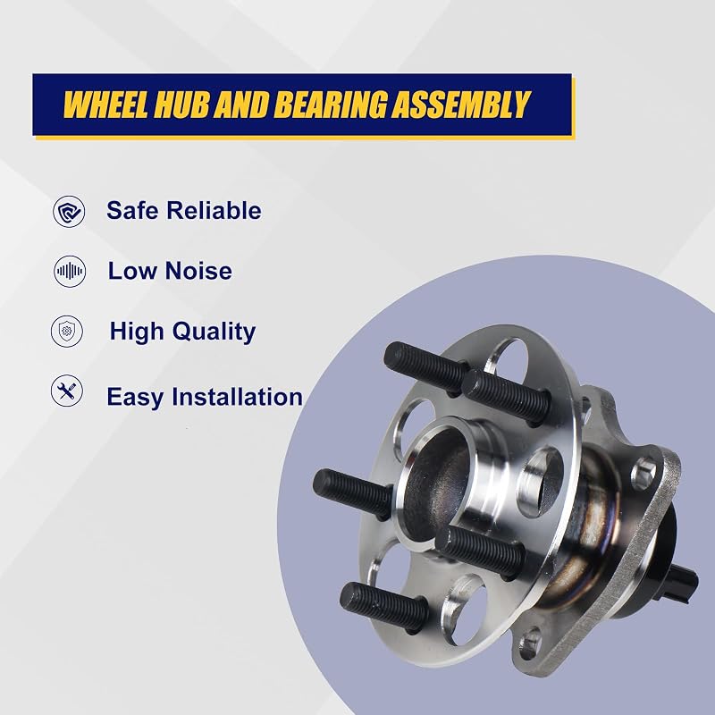 Rodamiento rueda trasera cubo Toyota Prius 10-15 con ABS