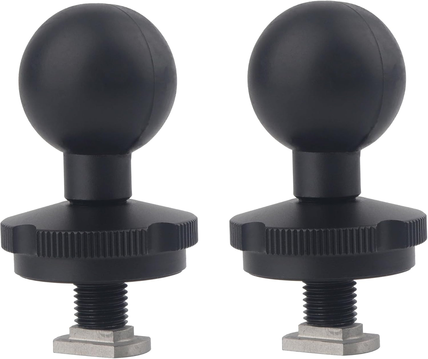 Bola pista 1" perno T para brazo doble zócalo RAM B 2unid