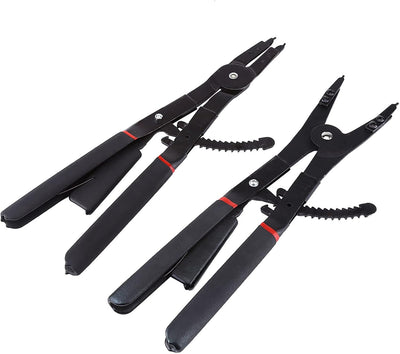 Juego alicates clip interno y externo con puntas reemplazables