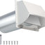 Cubierta ventilación secadora 4pulg pared con pantalla