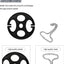 24 Pzas Fundas Asiento Auto con Ganchos Metal Antiderrap