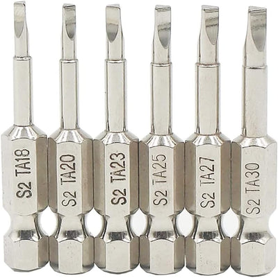 Juego puntas destornillador triangular magnética 1.969pulg S2