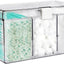 Soporte hisopos Qtip con asa 3 compartimentos