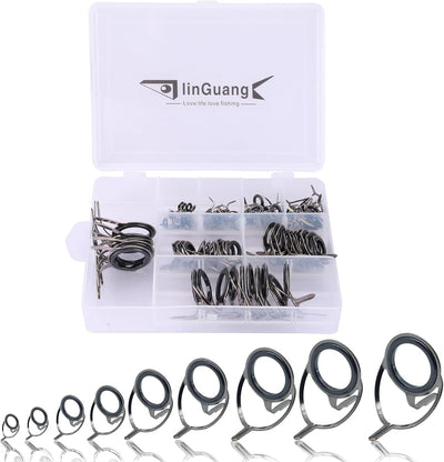 Kit 85 pzas cebo surf guías puntas agua salada