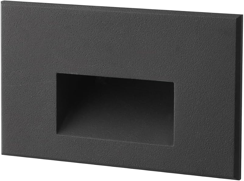 Luces LED escalera exterior 120V 3000K blanco IP66 4W 12