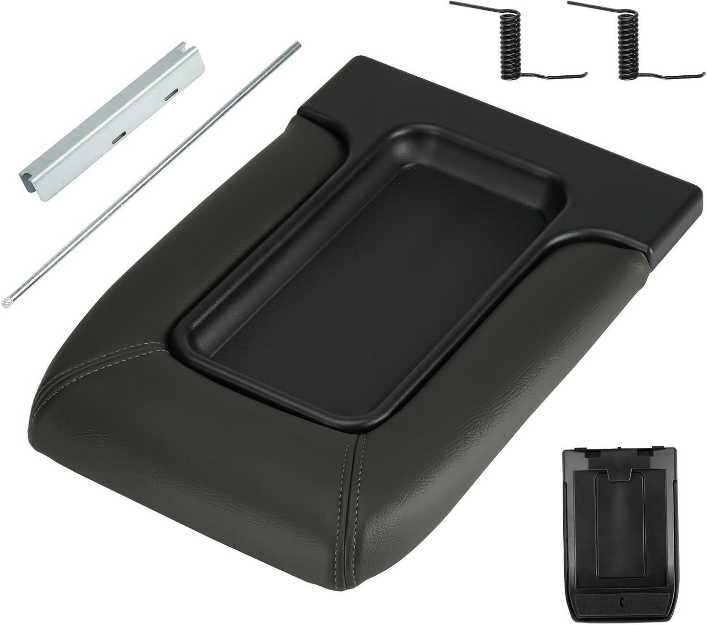 Tapa apoyabrazos consola Chevy Silverado 2001-06 gris oscuro