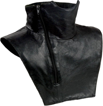 Calentador para Cuello de Cuero con Almohadillas Térmicas