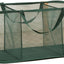 Cesta malla plegable 3 compartimentos con bolsillo para lavandería