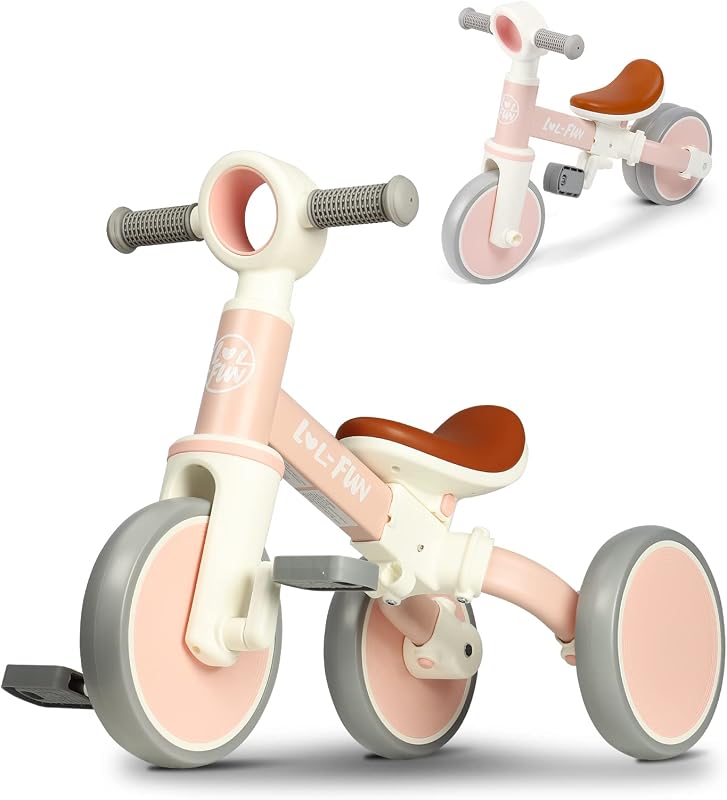 Bicicleta equilibrio para bebé 1-3 años pedal extraíble
