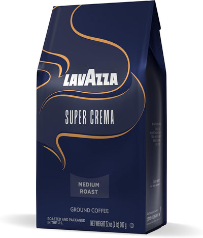 Café molido Lavazza Super Crema tostado medio 32oz