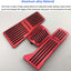 Set 3 Almohadillas Antiderrap Pedal Freno Mazda Rojo