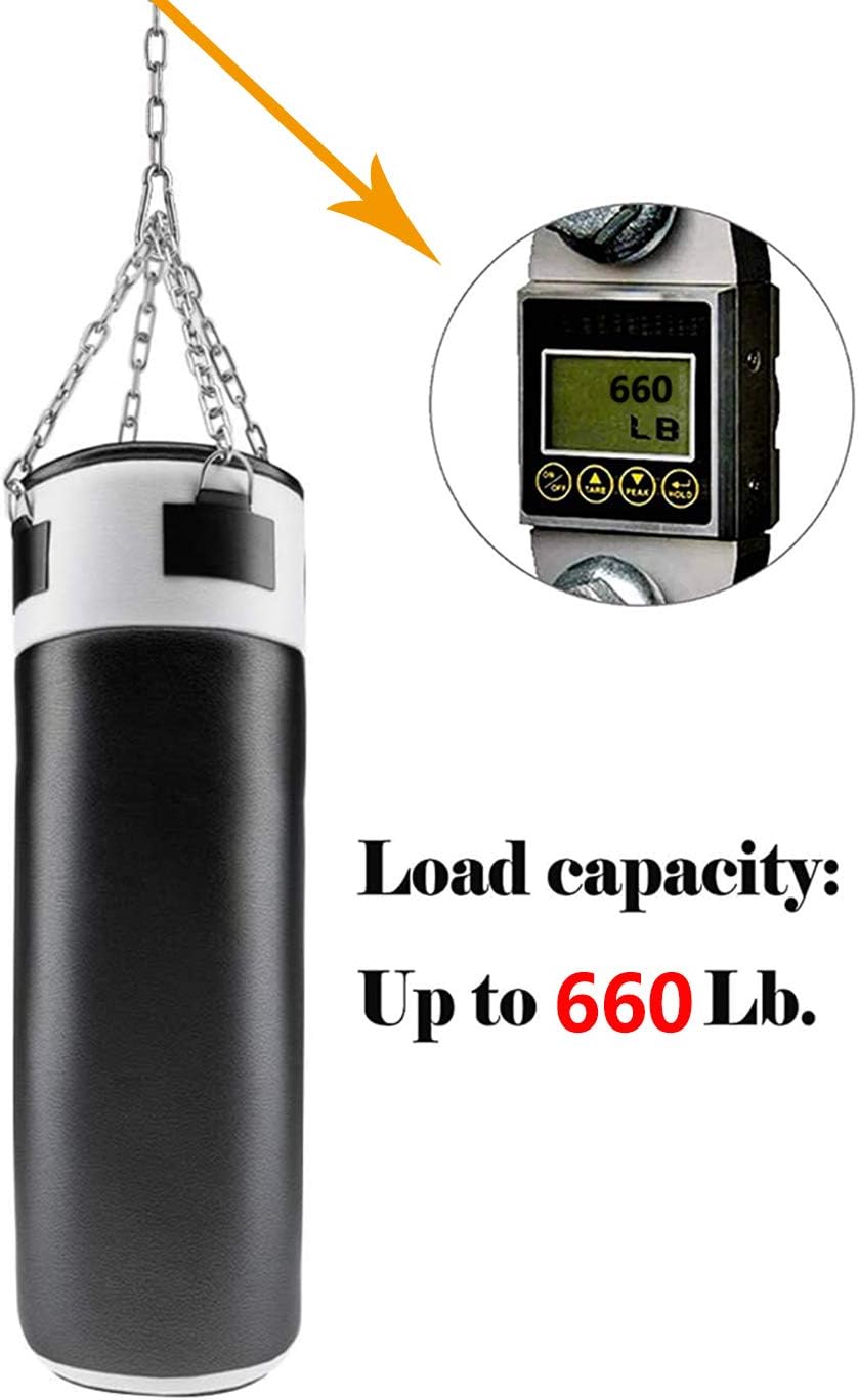 Cadena silla colgante acero inox 660lb para hamaca y saco