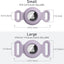2 Fundas Airtag Silicona Collar Mascotas Impermeables