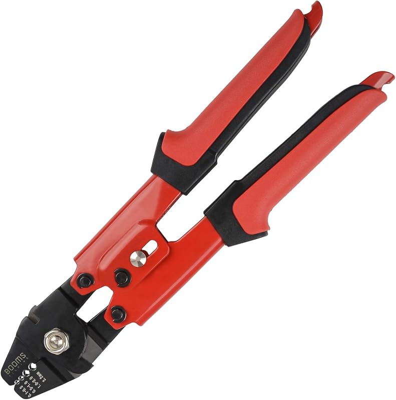 Alicates crimpado pesca acero alto carbono 10pulg ergonómico