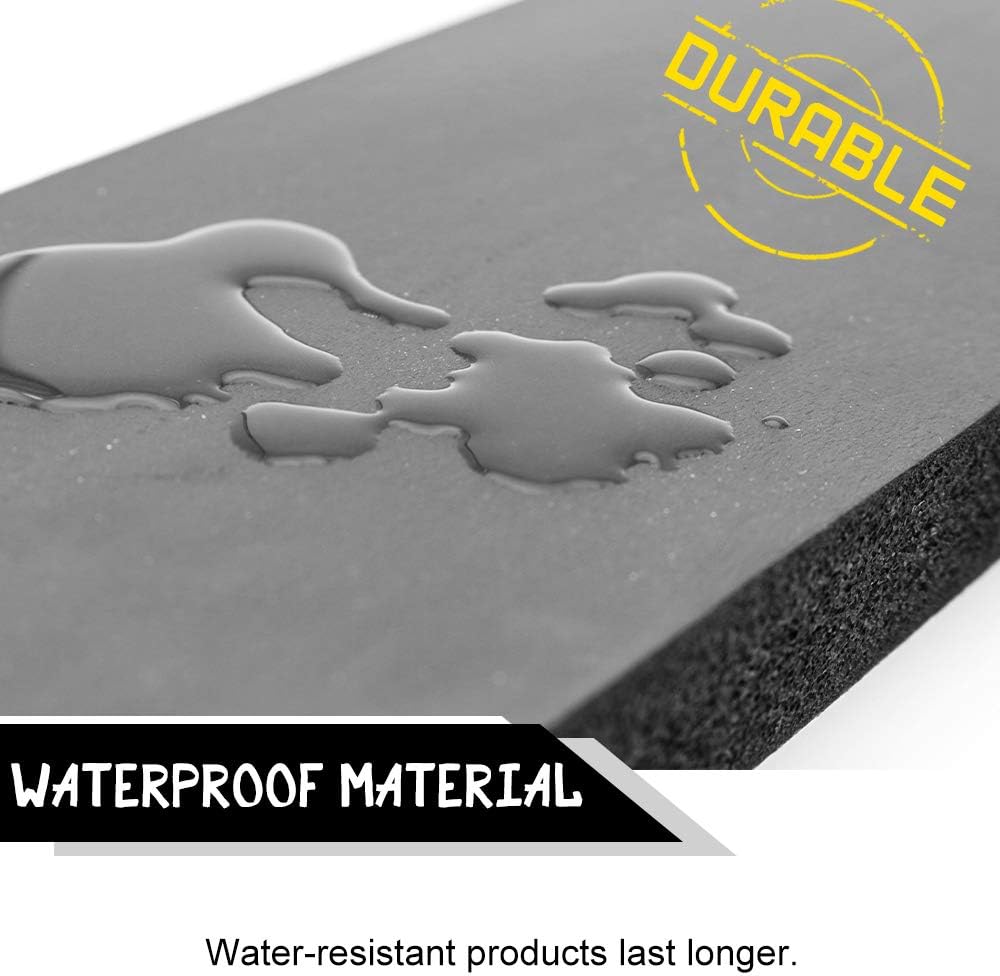 4 Protectores pared garaje autoadhesivos 11.8x3.9pulg