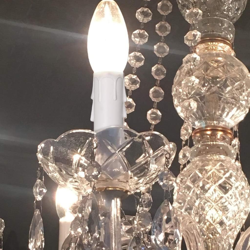 24 Fundas Velas 4pulg Adaptables Candelabros