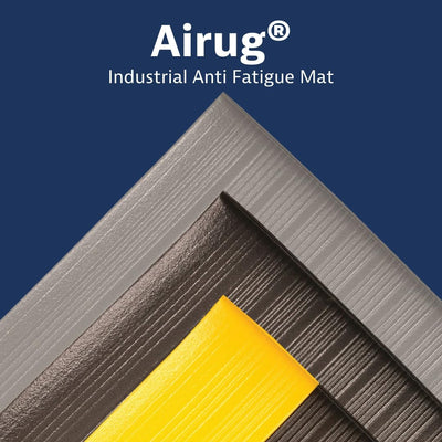 Alfombrilla antifatiga 2x60pulg acanalada con bordes