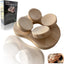 Reposacabezas madera sauna con disco giratorio
