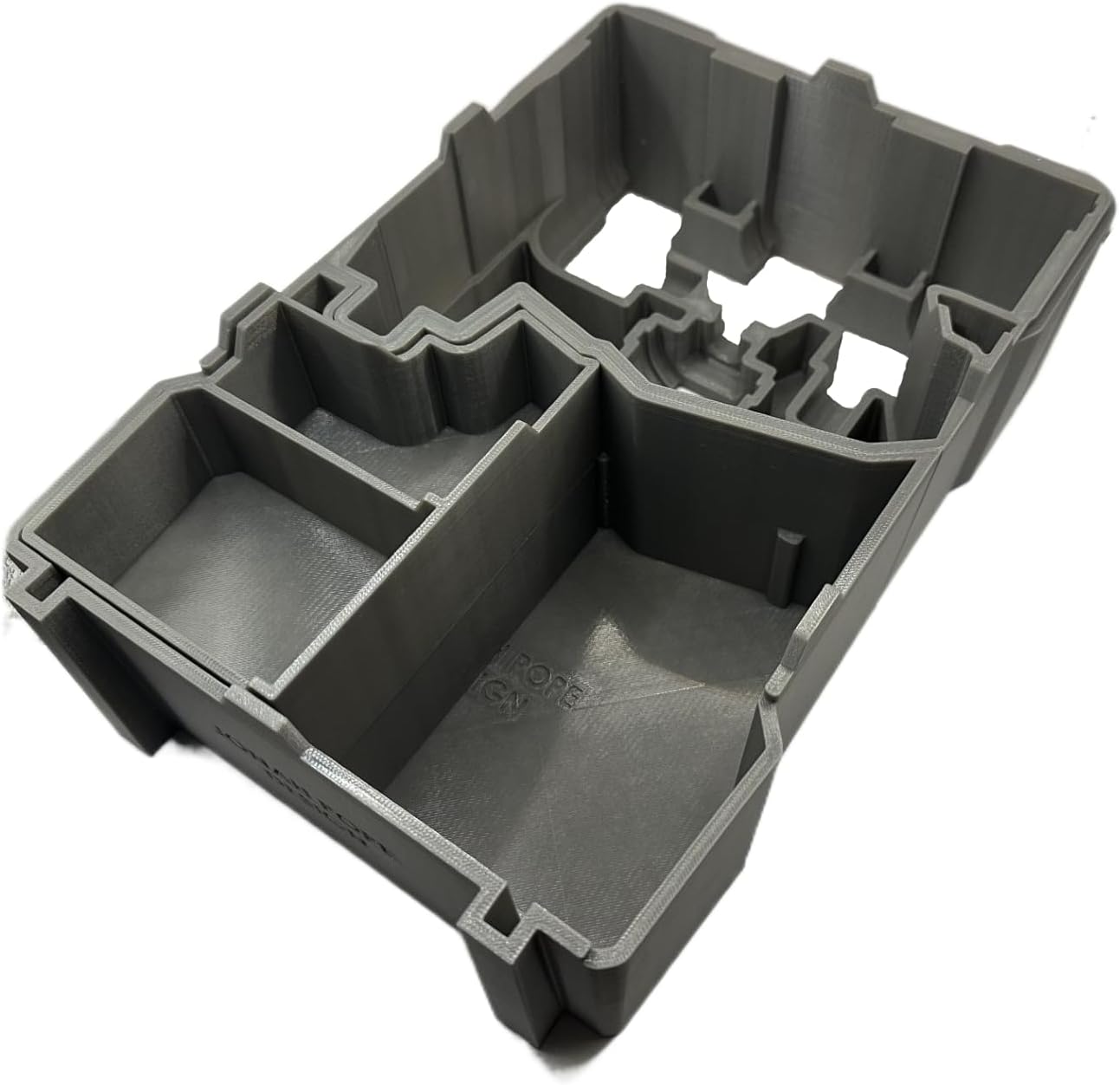 Inserto 3D para controlador M12 y organiz. pack V2 gris