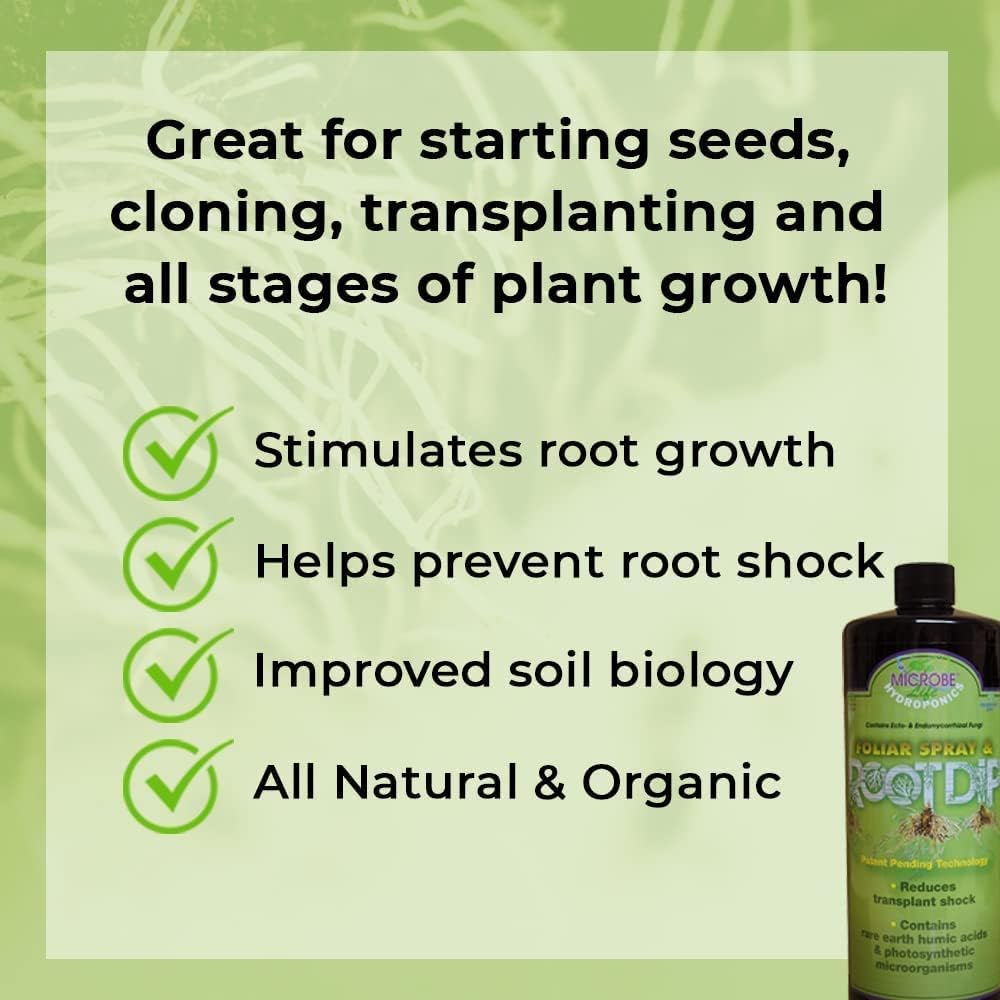 Spray foliar y raíces para frutas y verduras 16oz