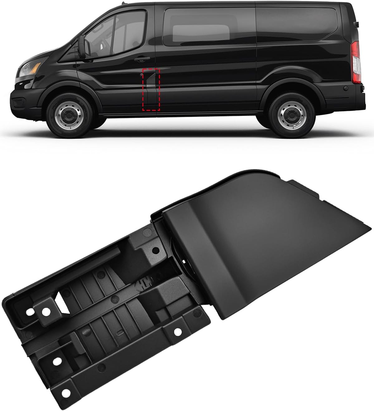 Conjunto bisagra bolsillo puerta Ford Transit 15-23
