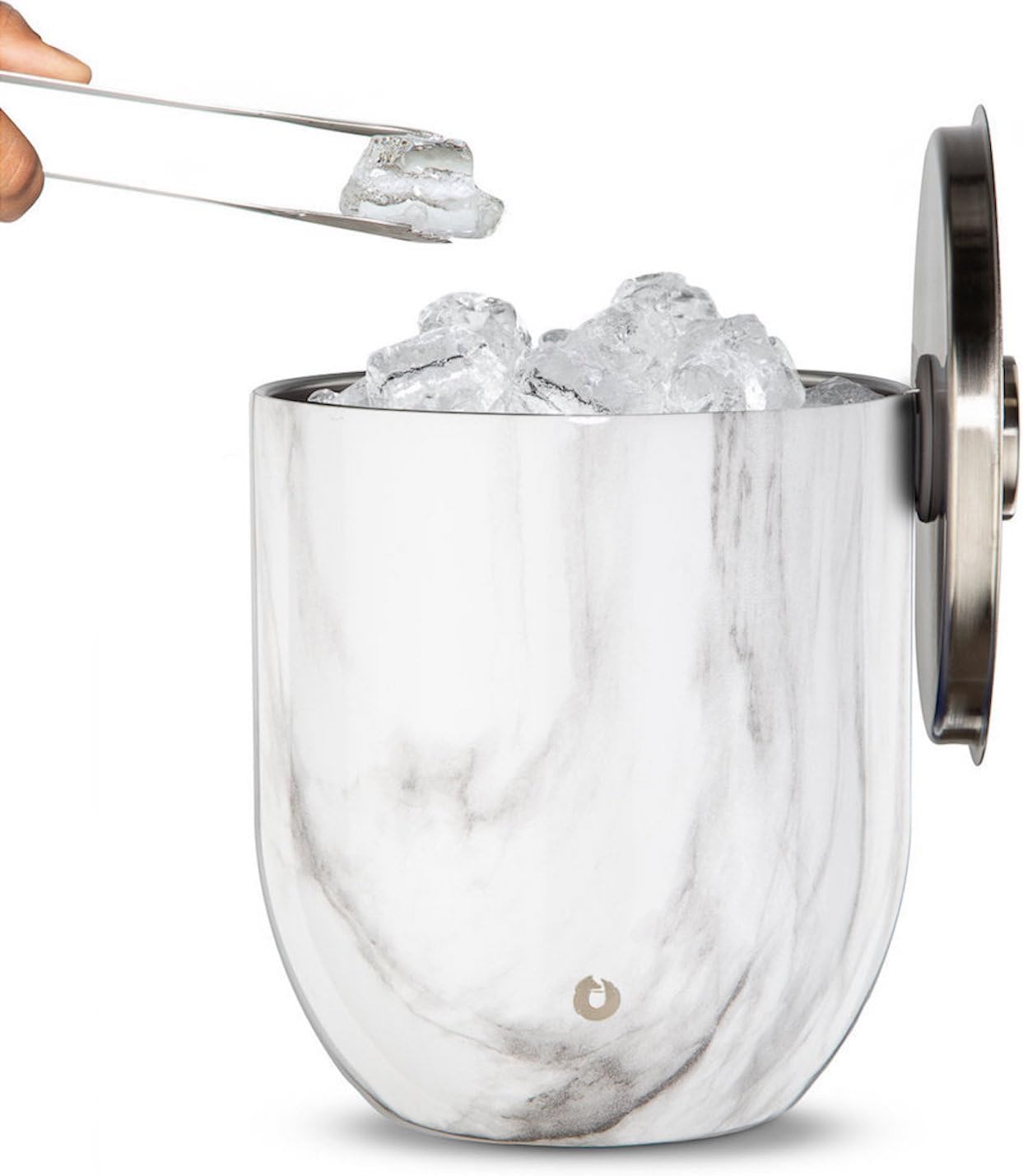 Cubo hielo acero inox aislamiento vacío con tapa bartending