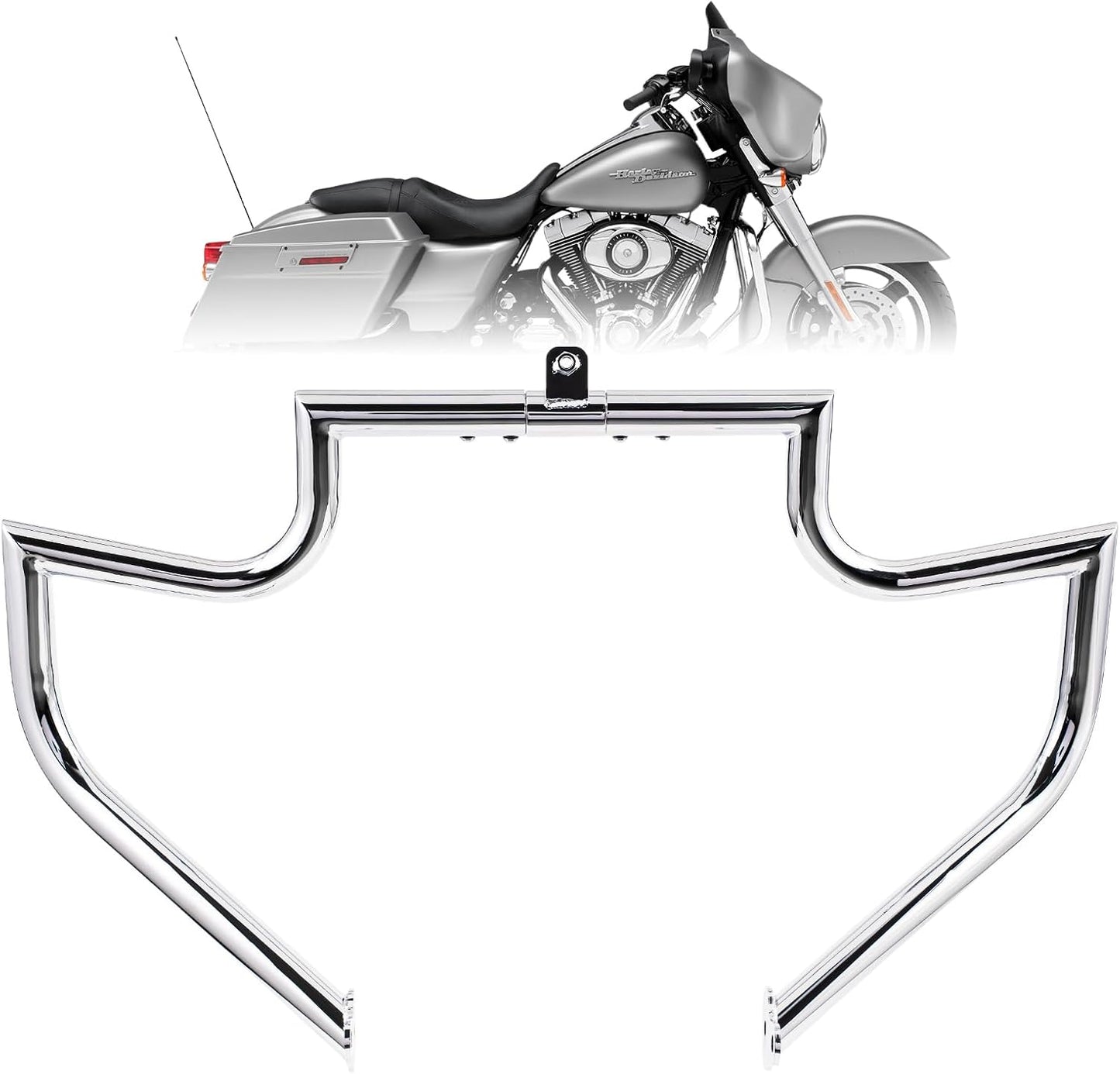 Barra choque Harley Davidson Touring Road Glide 09-25