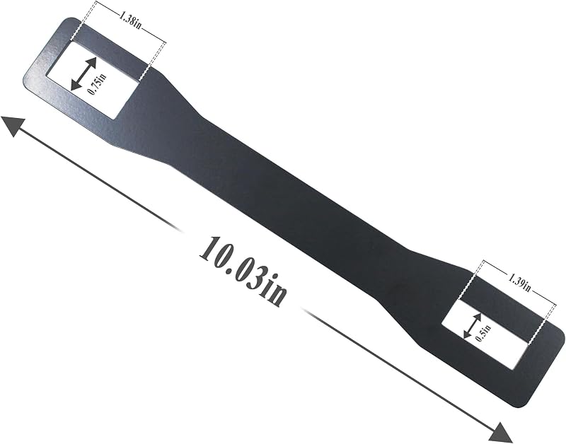 Herramienta sísmica llave cierre gas negro