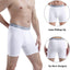 Calzoncillos bóxer algodón elástico para hombre pack 4