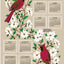 Toalla calendario 2026 paño cocina cornejo cardenal