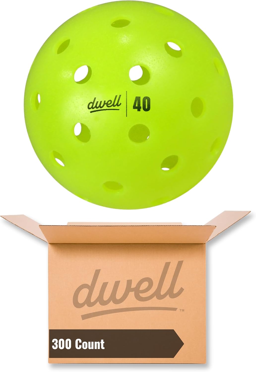 Pelotas pickleball 40 agujeros resistentes al aire libre