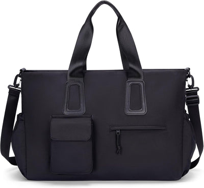 Bolsa viaje impermeable con bolsillo ropa húmeda negro