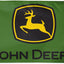 Bandera John Deere 3x5pulg Logo Verde