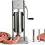 Llenadora manual salchichas acero inox 7lb 2 vel