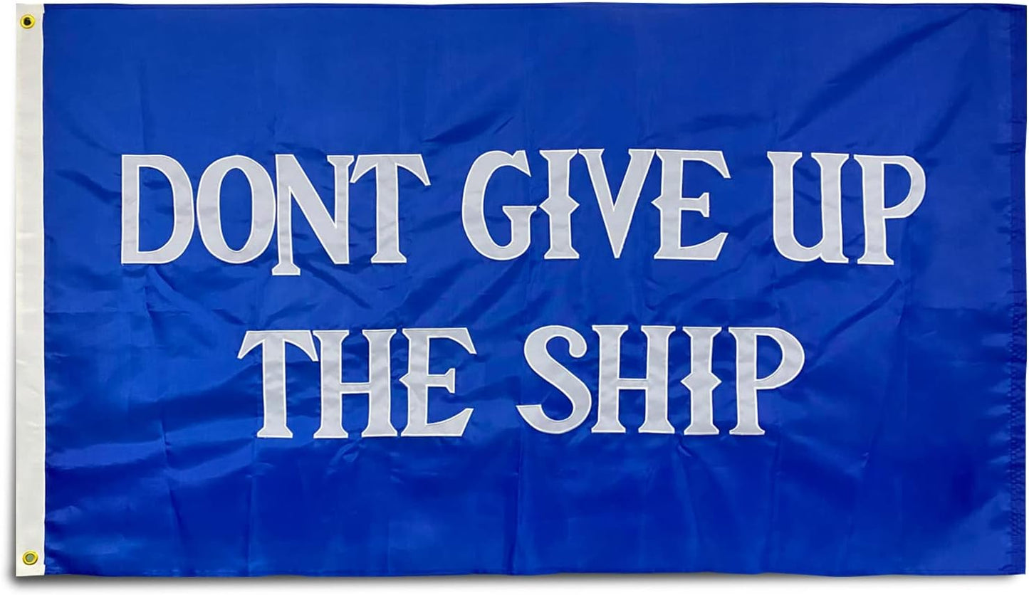 Bandera bordada nailon 3x5ft Commodore Perry decoración casa