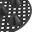 30 Soportes Redondos Plástico para Macetas 8" Elevador Negro