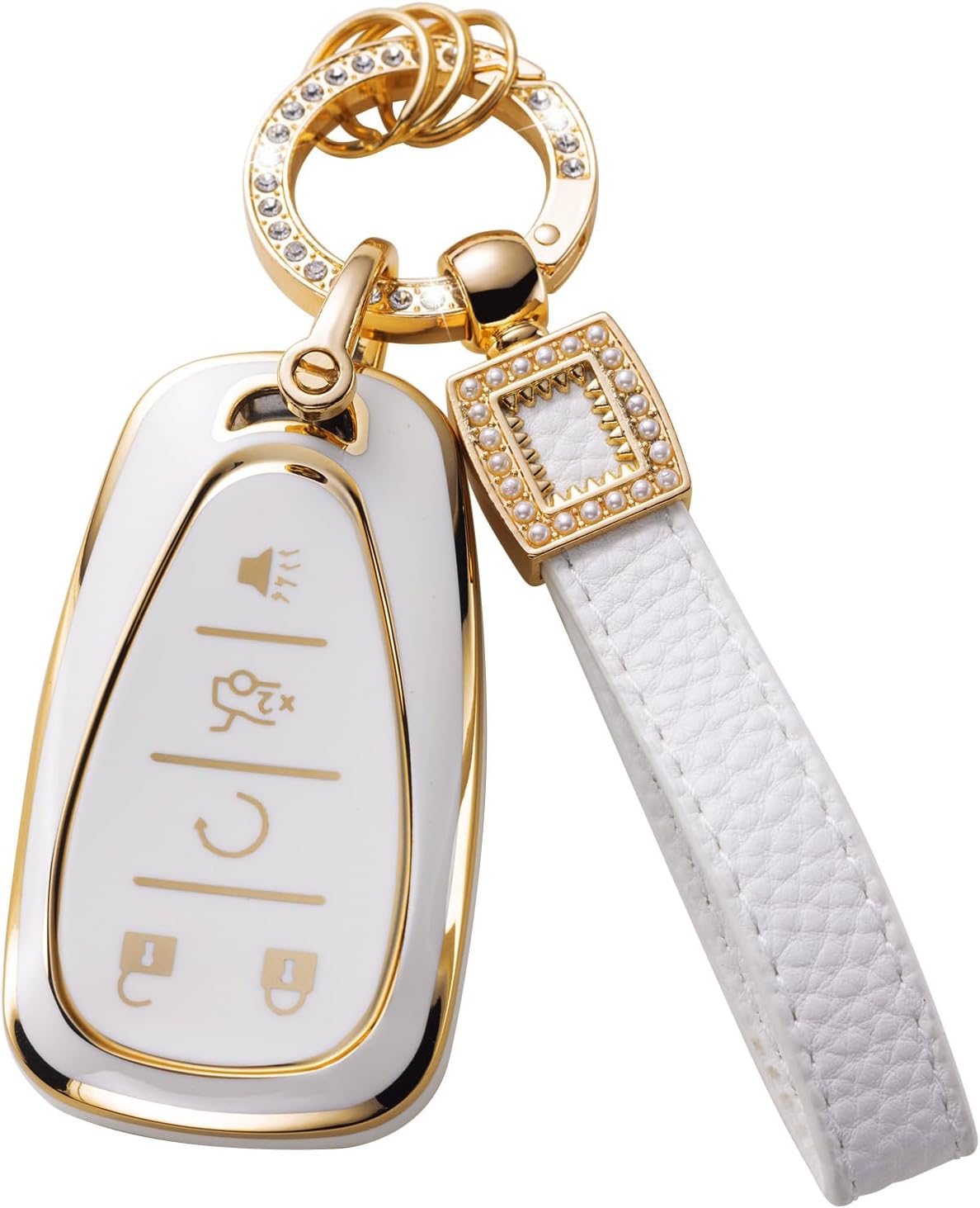 Funda llavero Chevy cuero comp Malibu Equinox