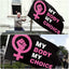 Bandera pro choice 3x5 para mujer decoración hogar