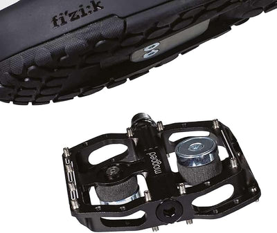 Pedal magnético Enduro-2 150N negro