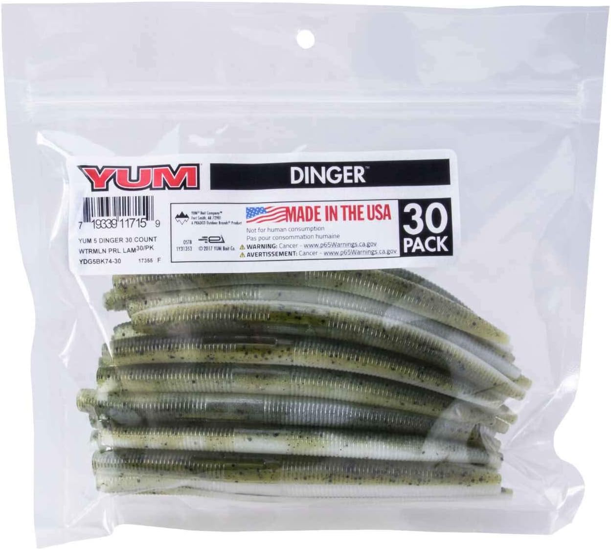 Pack 30uds Dinger 5" al por mayor