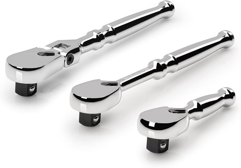 Set trinquete 3/8pulg 3 Pzas 3-6pulg flexibles SRH99002